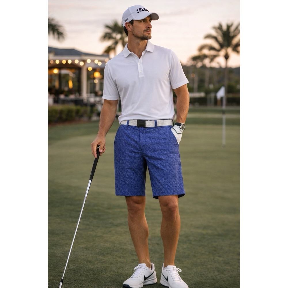 PGA tour Blue Golf Shorts (size 38)
